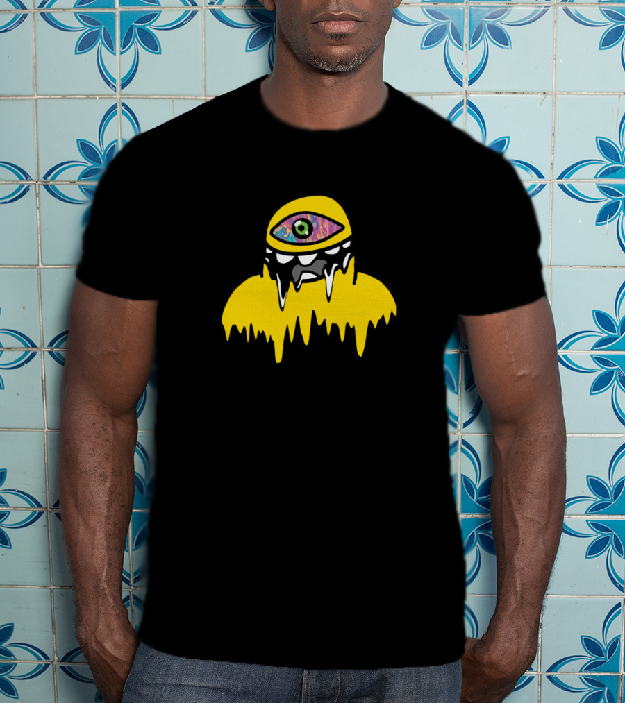 Subtronics Cyclops Melting Creature Psychedelic Eye T-Shirt