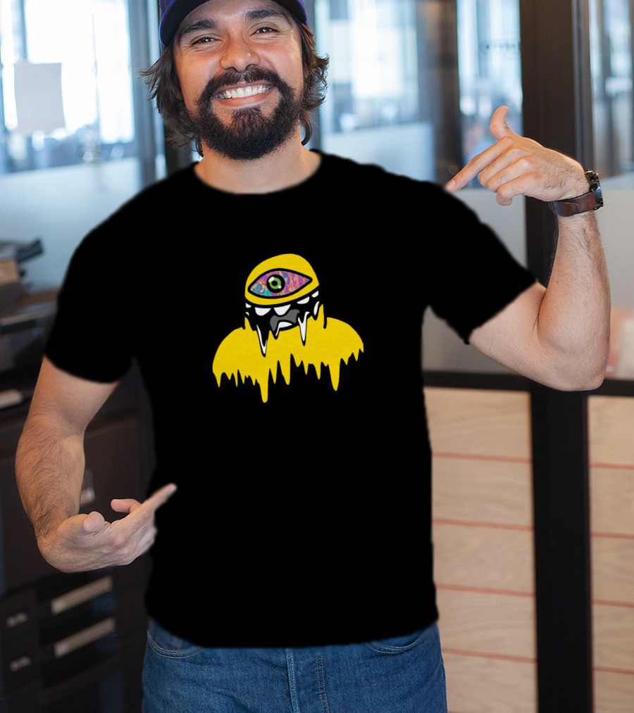 Subtronics Cyclops Melting Creature Psychedelic Eye T-Shirt