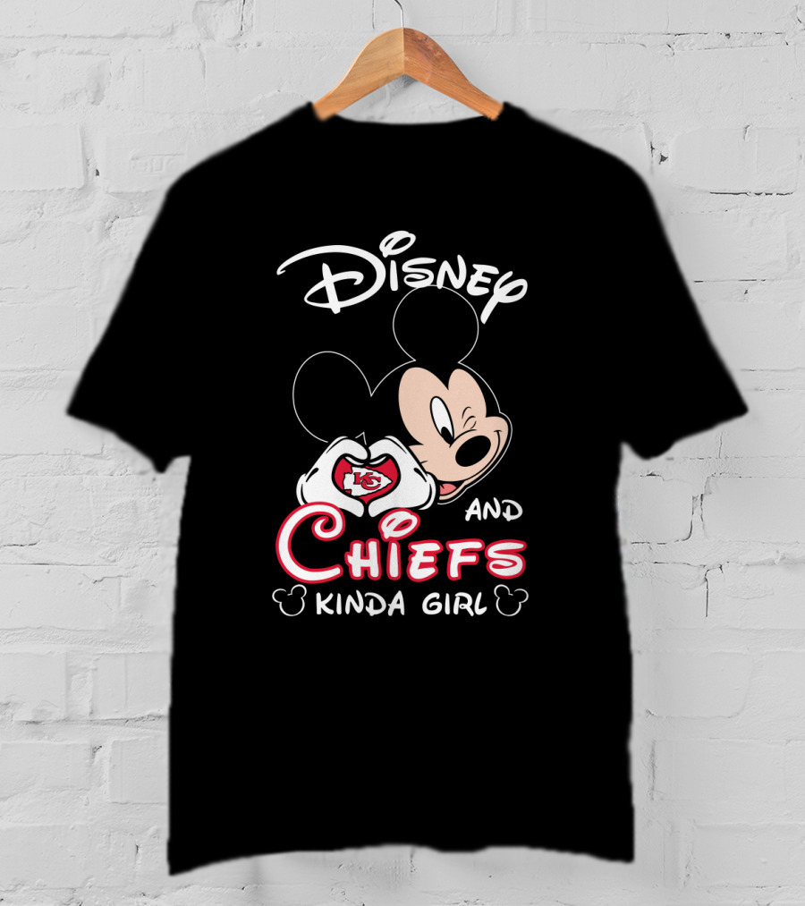 Disney And Chiefs Kinda Girl T-Shirt