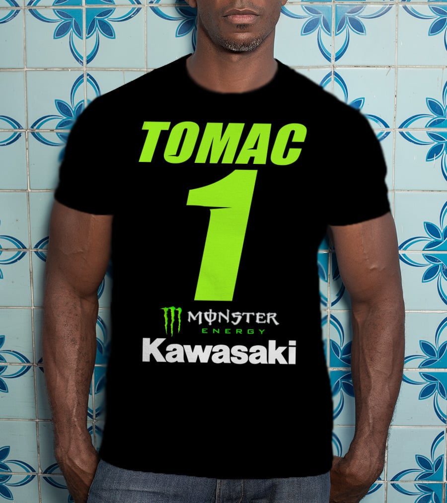 Tomac 1 Monster Energy Kawasaki T-Shirt