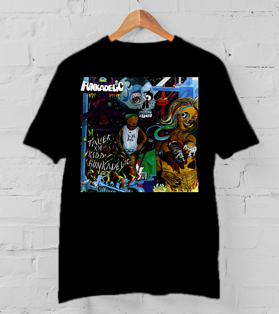 Funkadelic Tales Of Kidd Funkadelic Vibrant Psychedelic T-Shirt