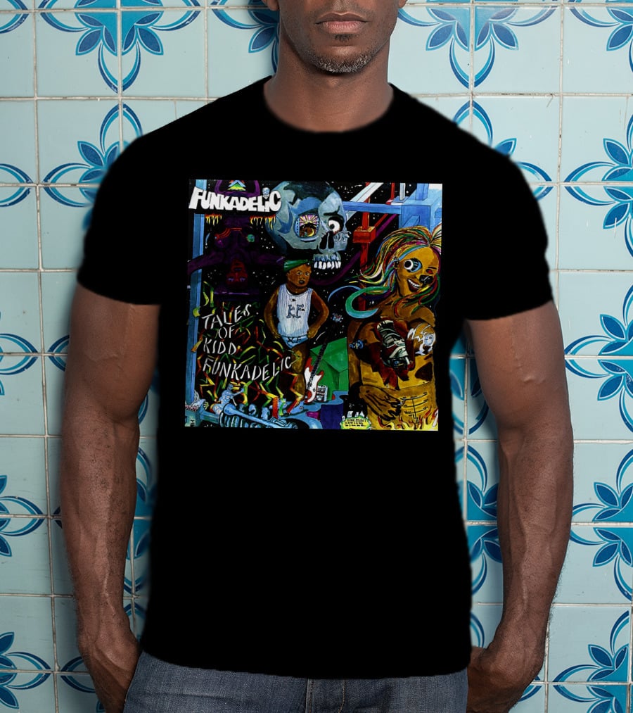 Funkadelic Tales Of Kidd Funkadelic Vibrant Psychedelic T-Shirt