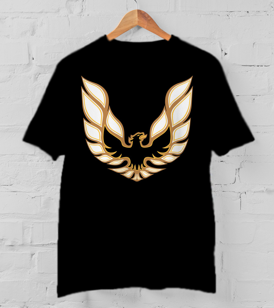 Pontiac Firebird Iconic Gold Phoenix T-Shirt
