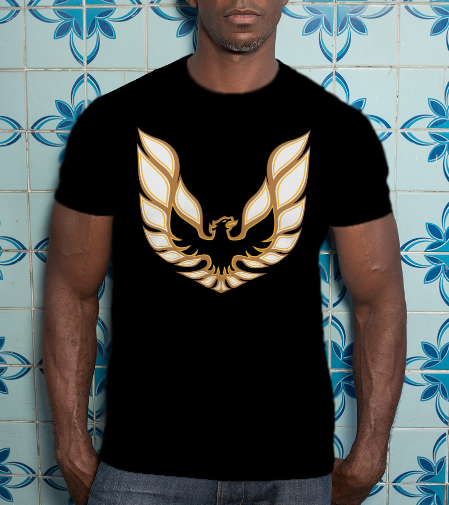 Pontiac Firebird Iconic Gold Phoenix T-Shirt