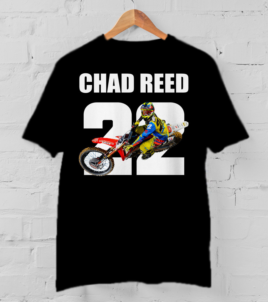 Chad Reed 22 Motocross Racing T-Shirt