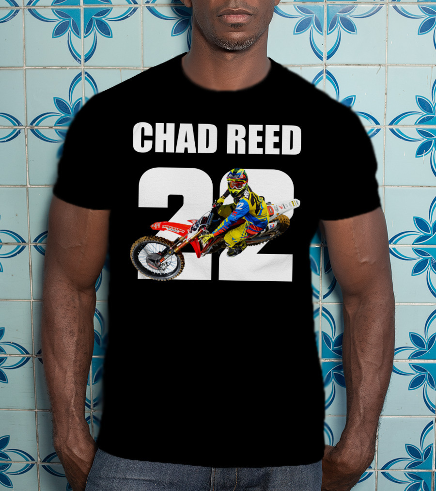 Chad Reed 22 Motocross Racing T-Shirt