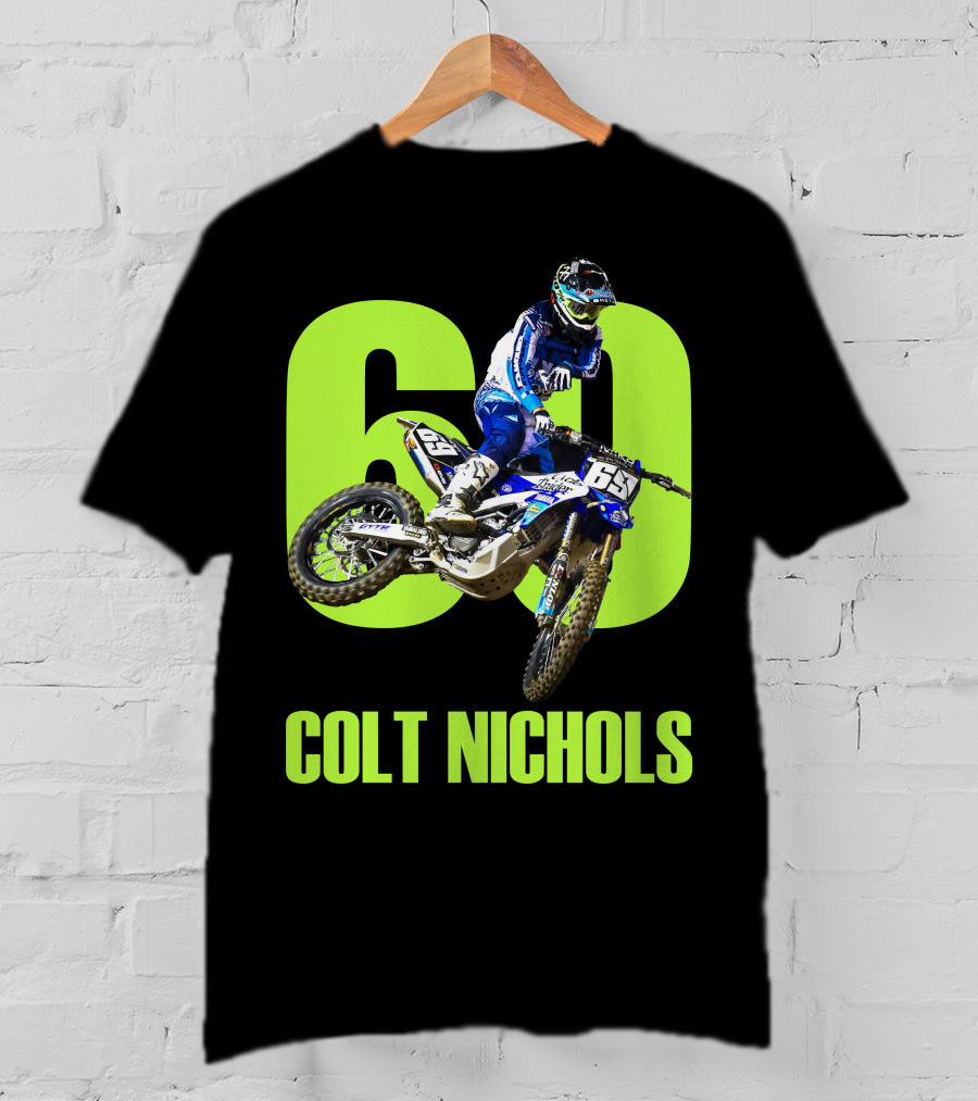 Colt Nichols 60 Motocross Rider Action T-Shirt