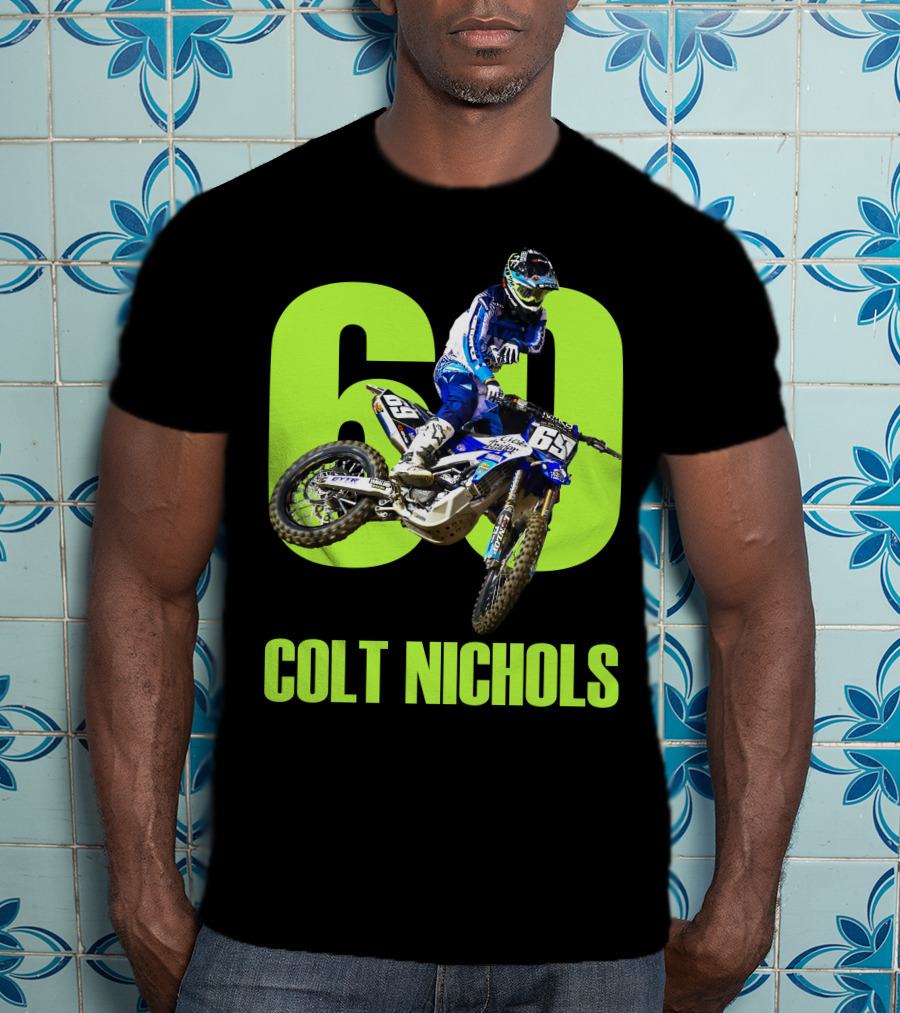 Colt Nichols 60 Motocross Rider Action T-Shirt
