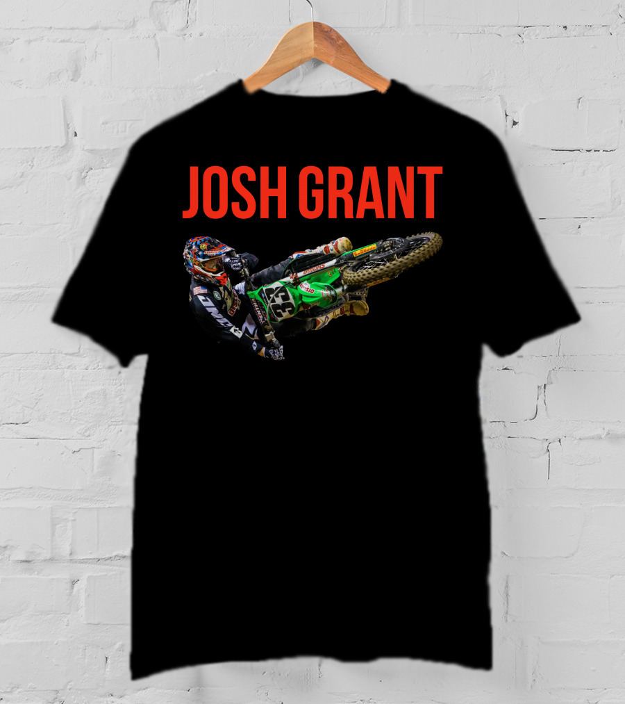 Josh Grant Motocross Rider 33 Racing Action T-Shirt