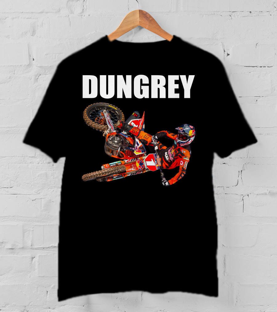 Dungey Motocross Rider Number One Racing Gear T-Shirt