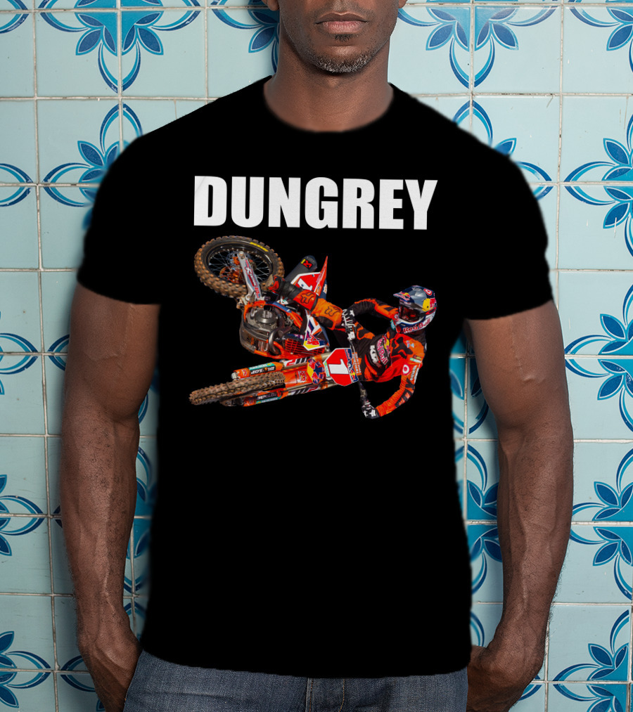 Dungey Motocross Rider Number One Racing Gear T-Shirt