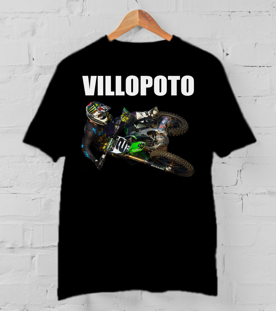 Villopoto Motocross Racing Action T-Shirt