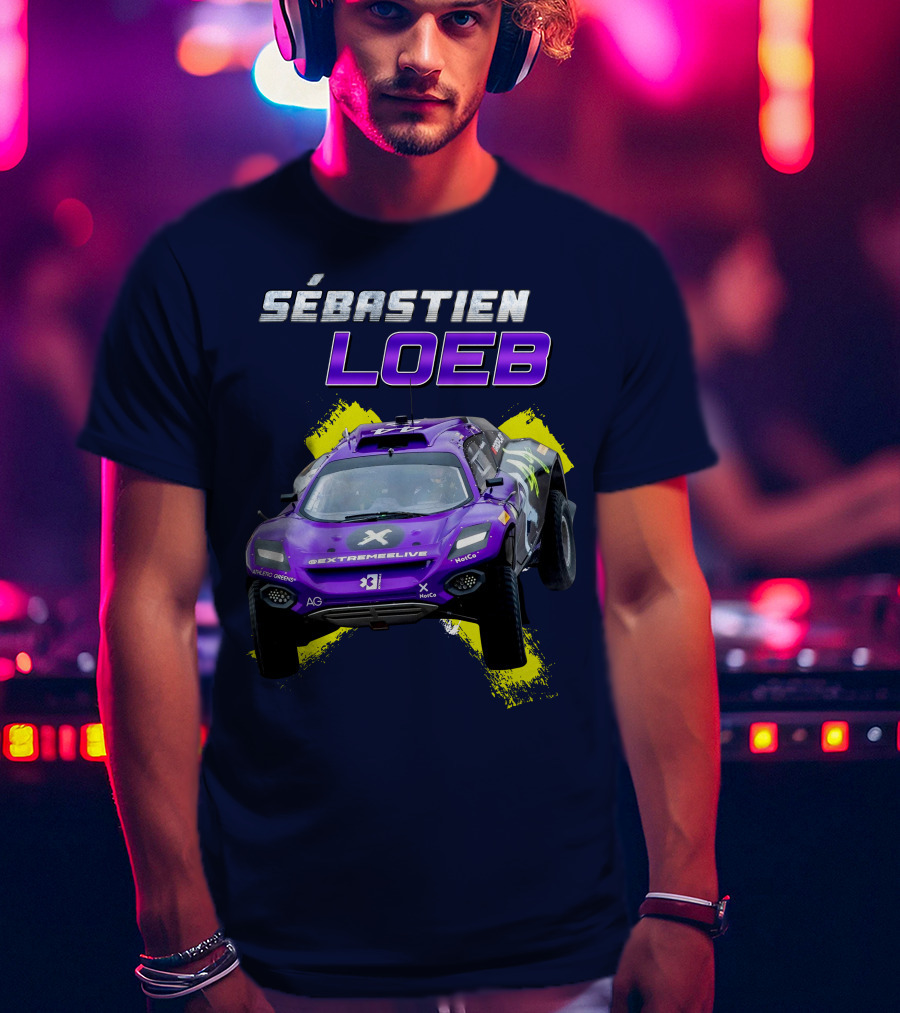 Sébastien Loeb Extreme E X44 Racing Car T-Shirt
