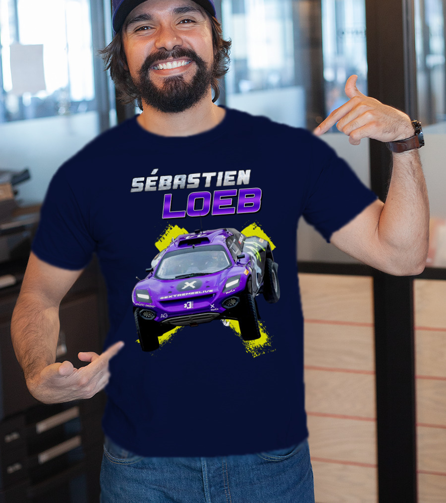 Sébastien Loeb Extreme E X44 Racing Car T-Shirt
