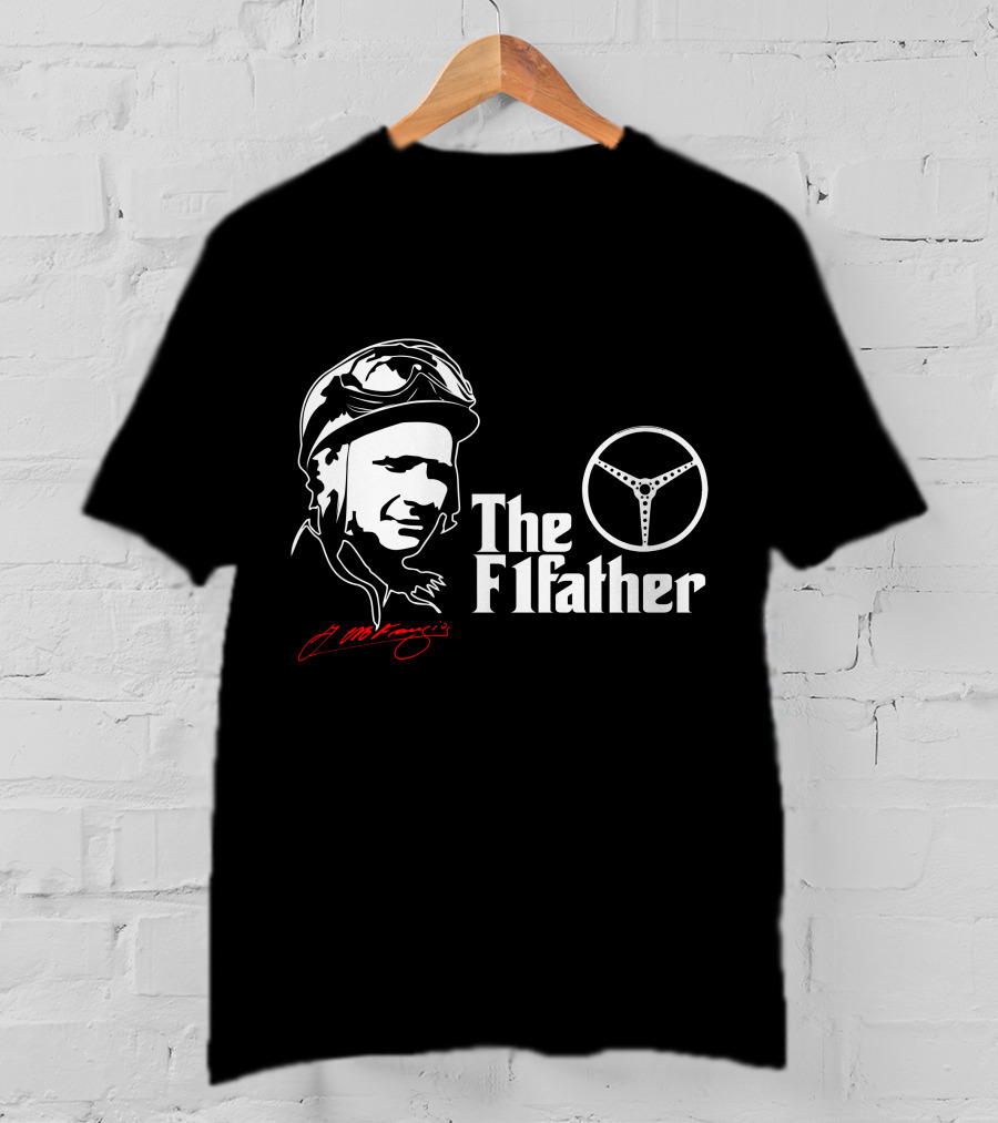 The F1 Father Juan Manuel Fangio Mercedes-Benz T-Shirt