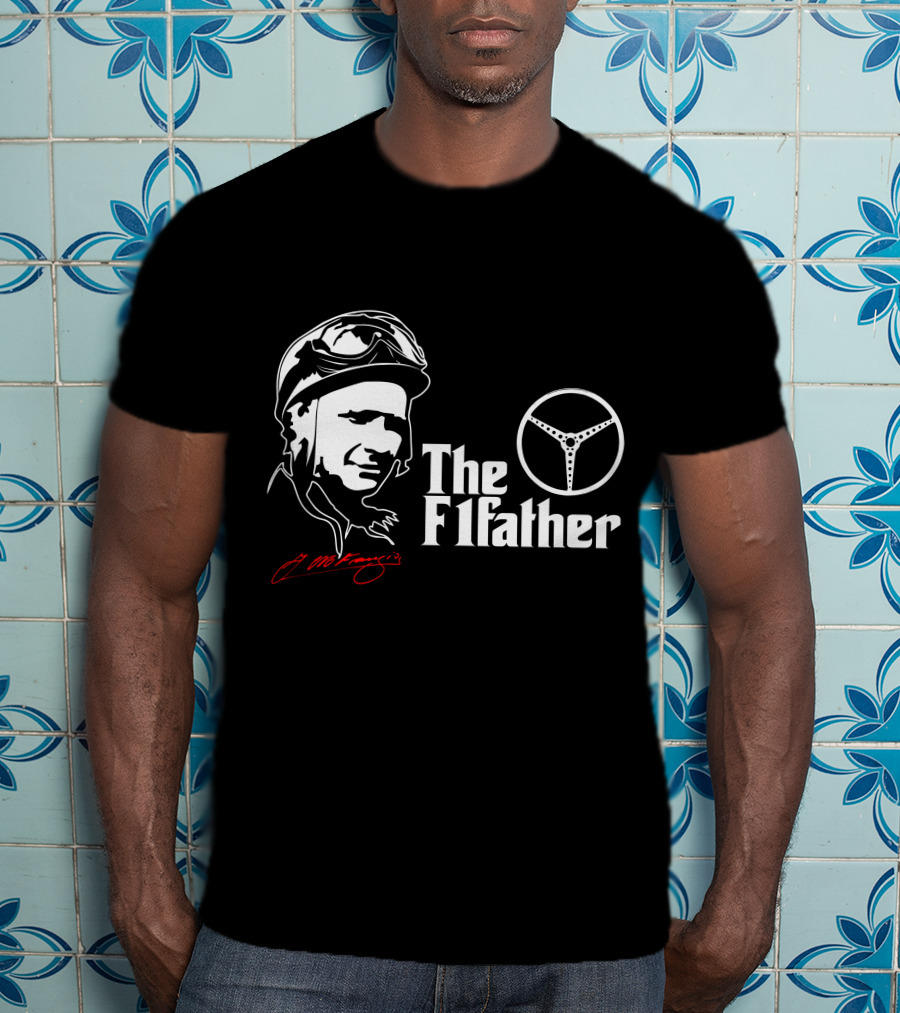 The F1 Father Juan Manuel Fangio Mercedes-Benz T-Shirt