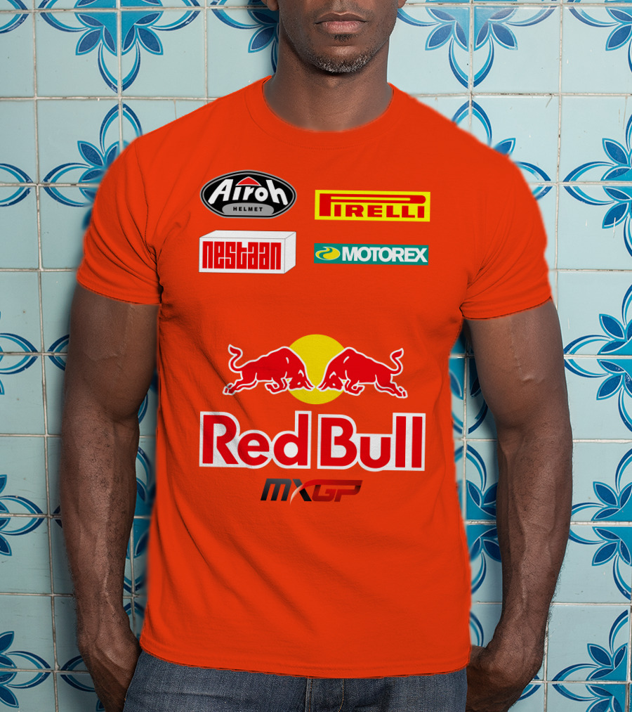 JEFFREY HERLINGS Airoh Pirelli Nestean Motorex Red Bull MXGP T-Shirt