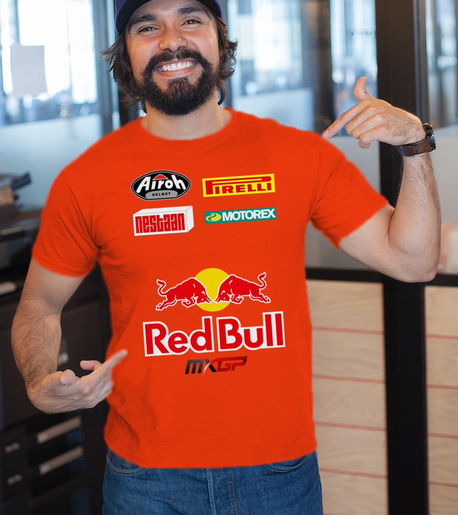JEFFREY HERLINGS Airoh Pirelli Nestean Motorex Red Bull MXGP T-Shirt