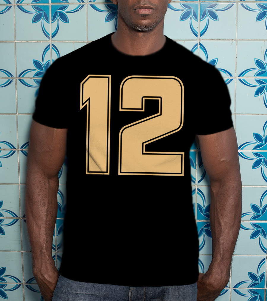 Ayrton Senna Lotus F1 Team Number 12 T-Shirt