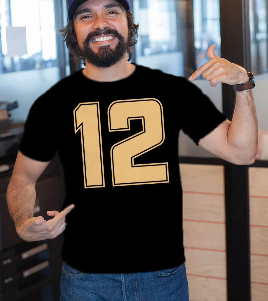 Ayrton Senna Lotus F1 Team Number 12 T-Shirt