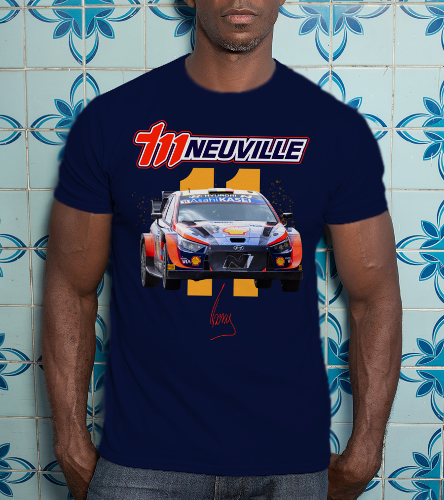 Thierry Neuville Hyundai I20 N Rally1 Asahi Kasei Shell Racing 11 T-Shirt