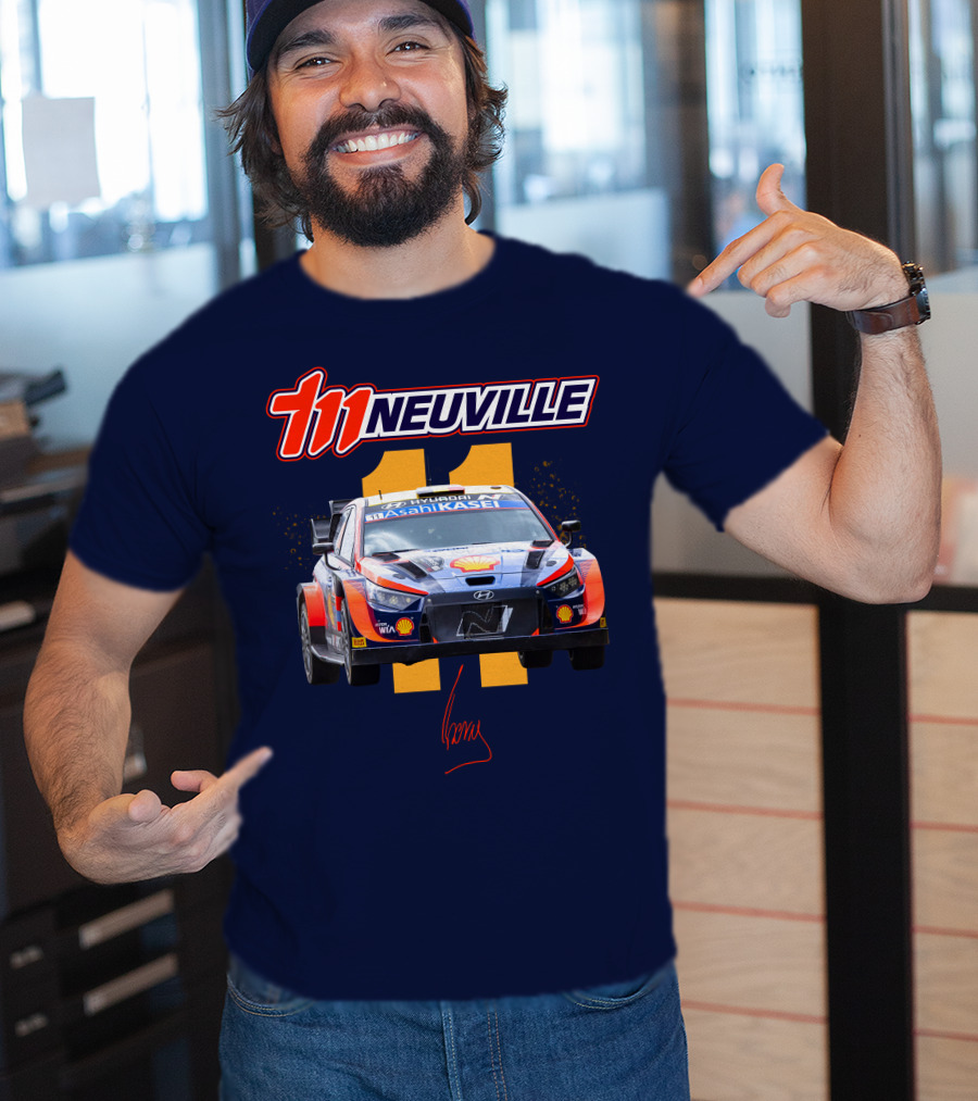 Thierry Neuville Hyundai I20 N Rally1 Asahi Kasei Shell Racing 11 T-Shirt