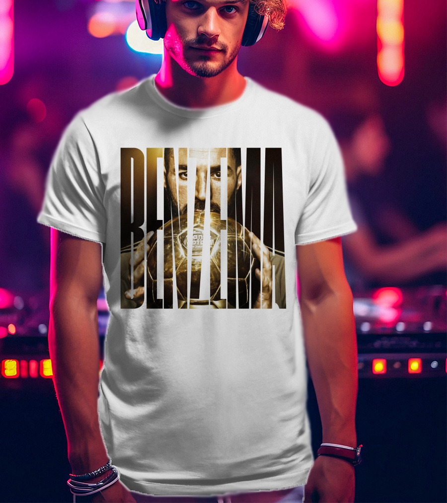 Benzema Ballon D'Or Excellence T-Shirt
