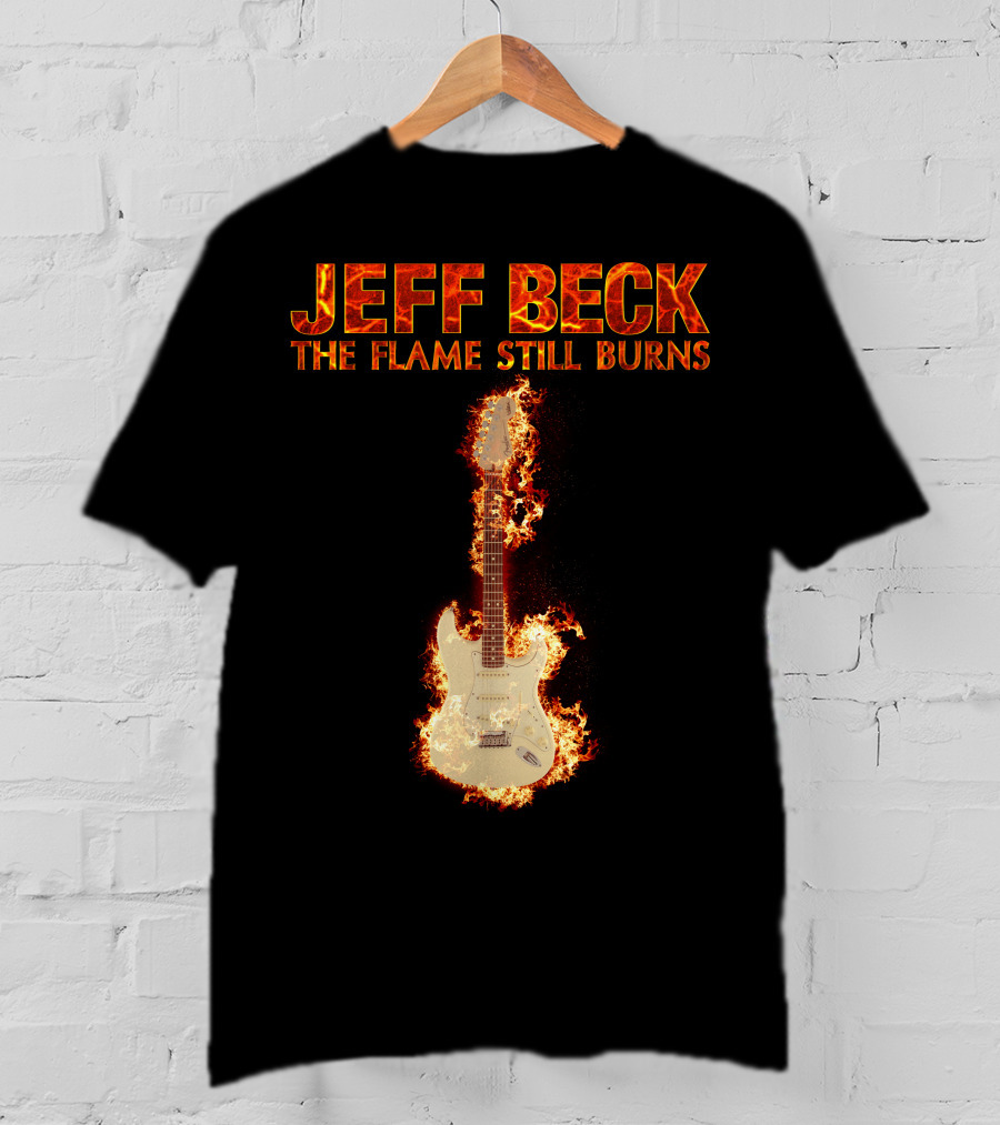 Jeff Beck The Flame Still Burns T-Shirt