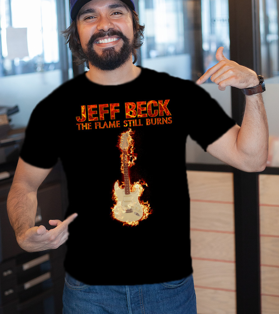 Jeff Beck The Flame Still Burns T-Shirt