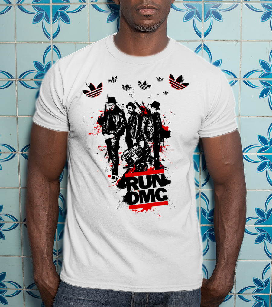 Run DMC Hip-Hop Legends With Symbols T-Shirt