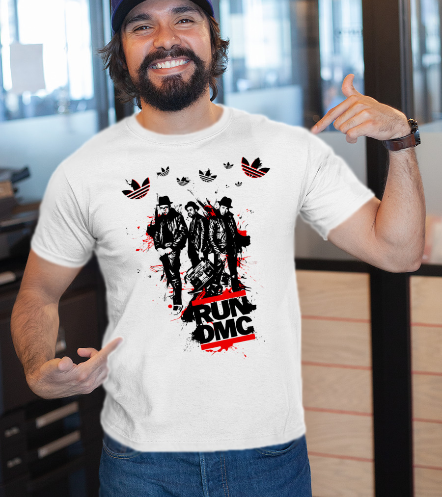 Run DMC Hip-Hop Legends With Symbols T-Shirt