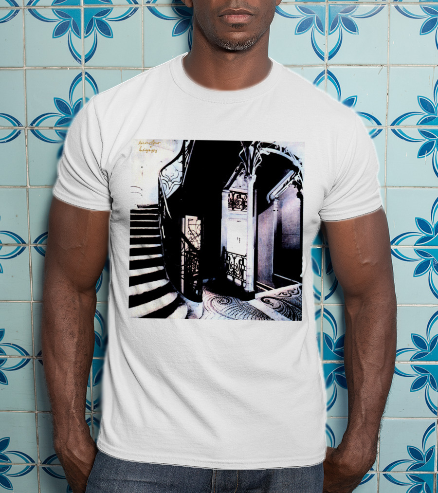 Cocteau Twins Heaven Or Las Vegas Art Nouveau Staircase T-Shirt