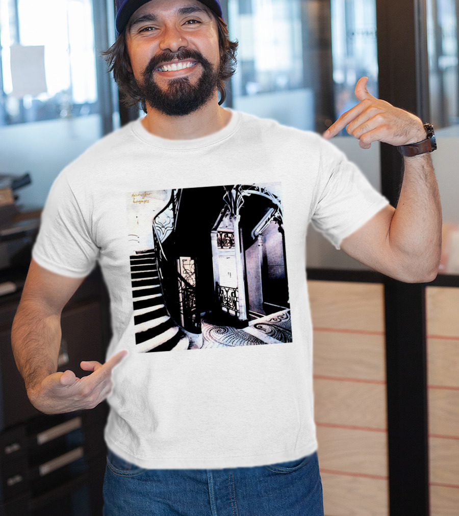 Cocteau Twins Heaven Or Las Vegas Art Nouveau Staircase T-Shirt