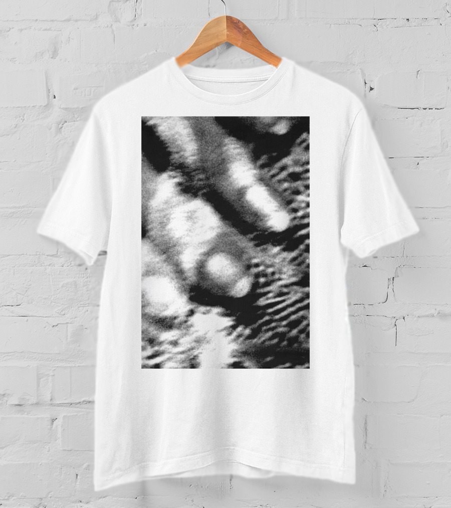 Cocteau Twins 18 Monochrome Abstract Texture T-Shirt