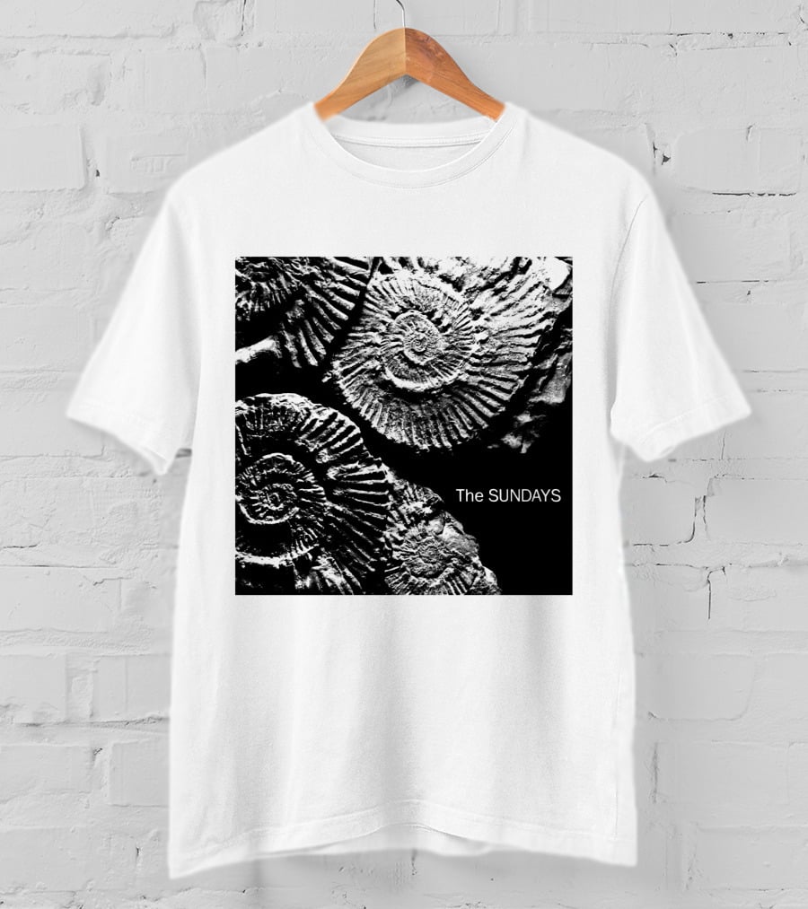 The Sundays Cocteau Twins Ammonite Fossil T-Shirt