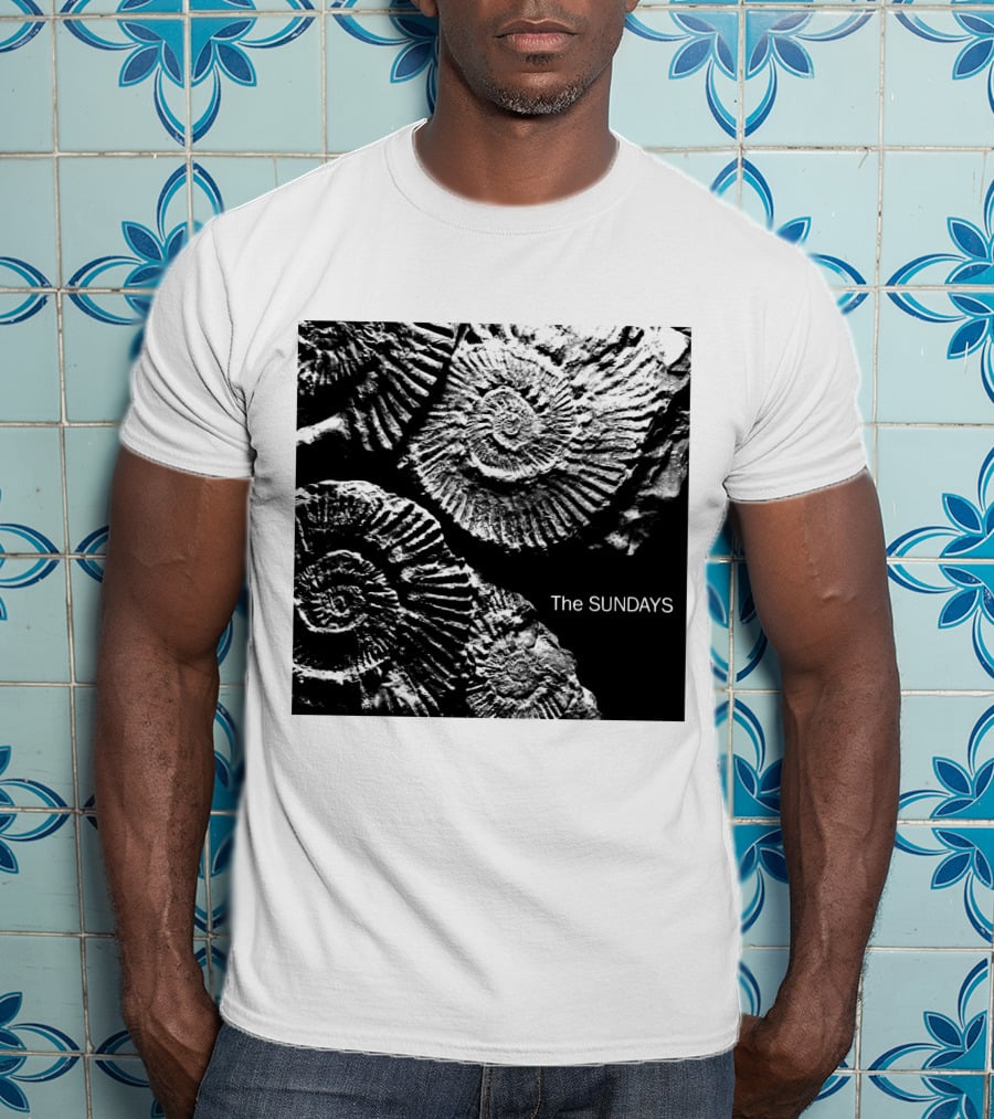 The Sundays Cocteau Twins Ammonite Fossil T-Shirt