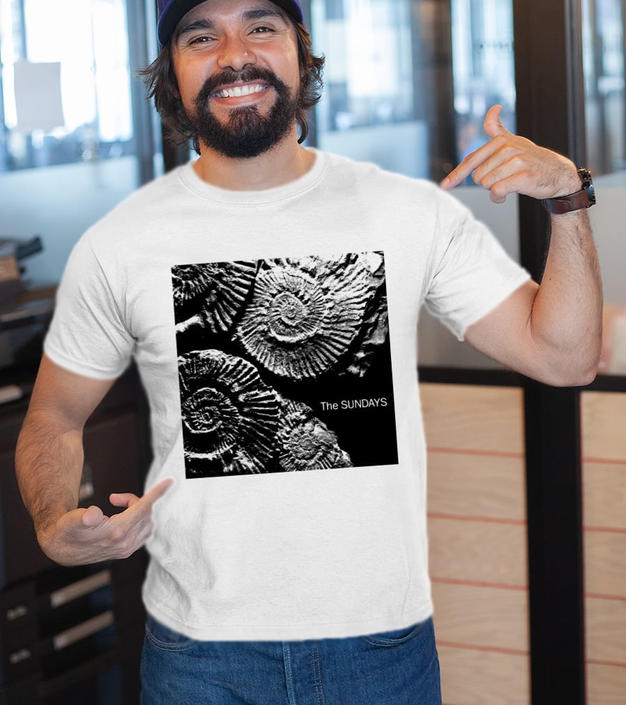 The Sundays Cocteau Twins Ammonite Fossil T-Shirt