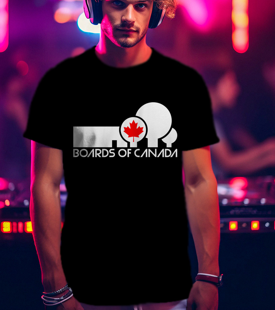 BOARDS OF CANADA 7 Maple Leaf T-Shirt