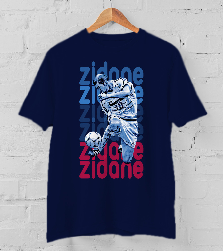 Zidane Zidane Zidane Zidane Football Legend 10 T-Shirt