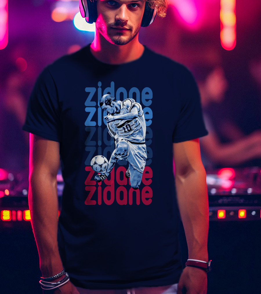 Zidane Zidane Zidane Zidane Football Legend 10 T-Shirt
