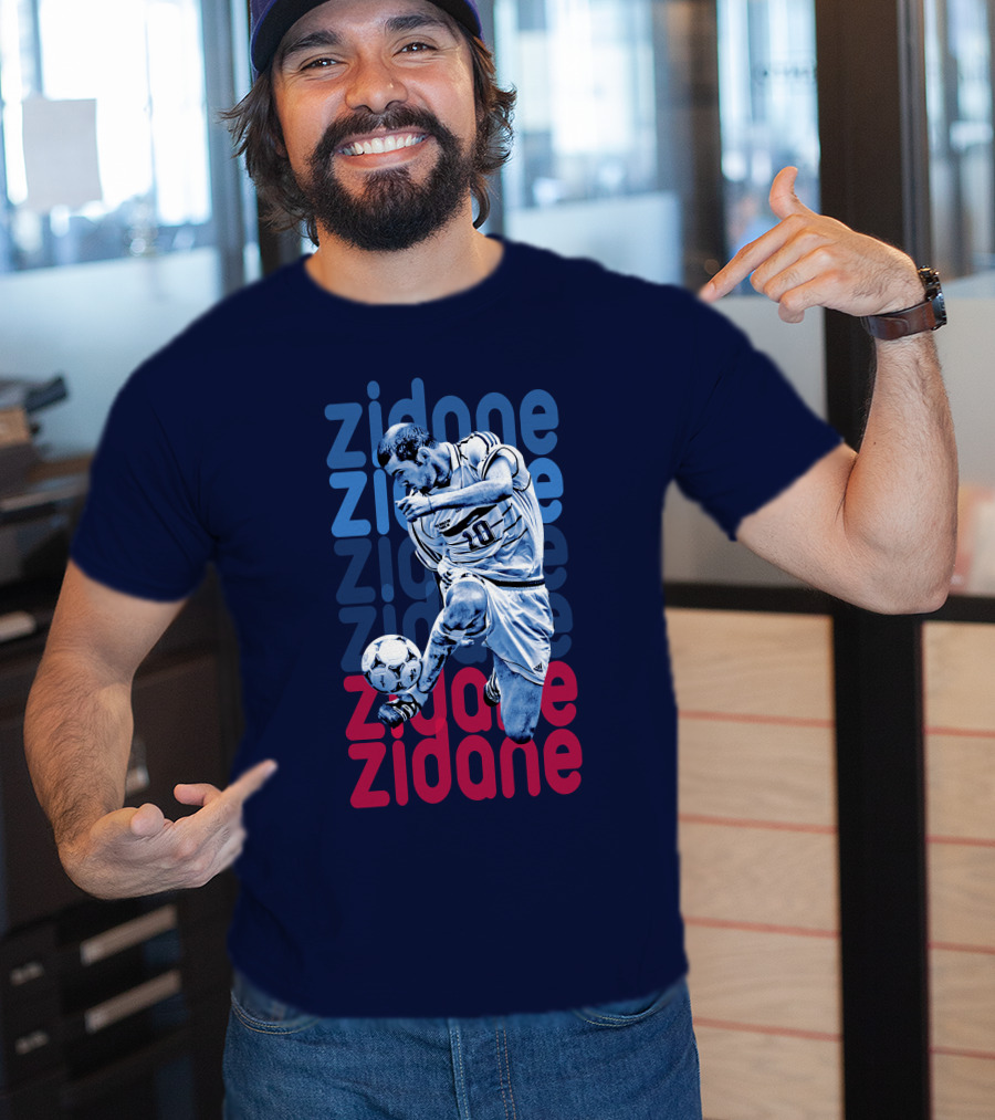 Zidane Zidane Zidane Zidane Football Legend 10 T-Shirt