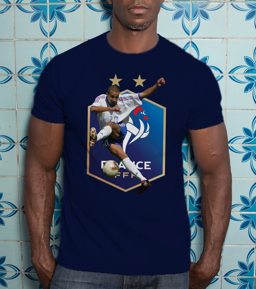 Trezequet France 20 Football Star Iconic Performance FFF T-Shirt