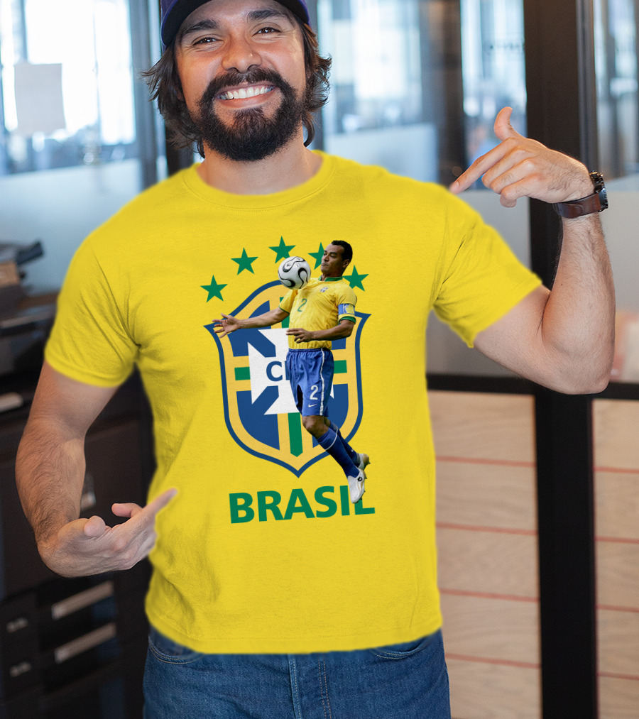 Cafu Brasil Soccer Legend T-Shirt