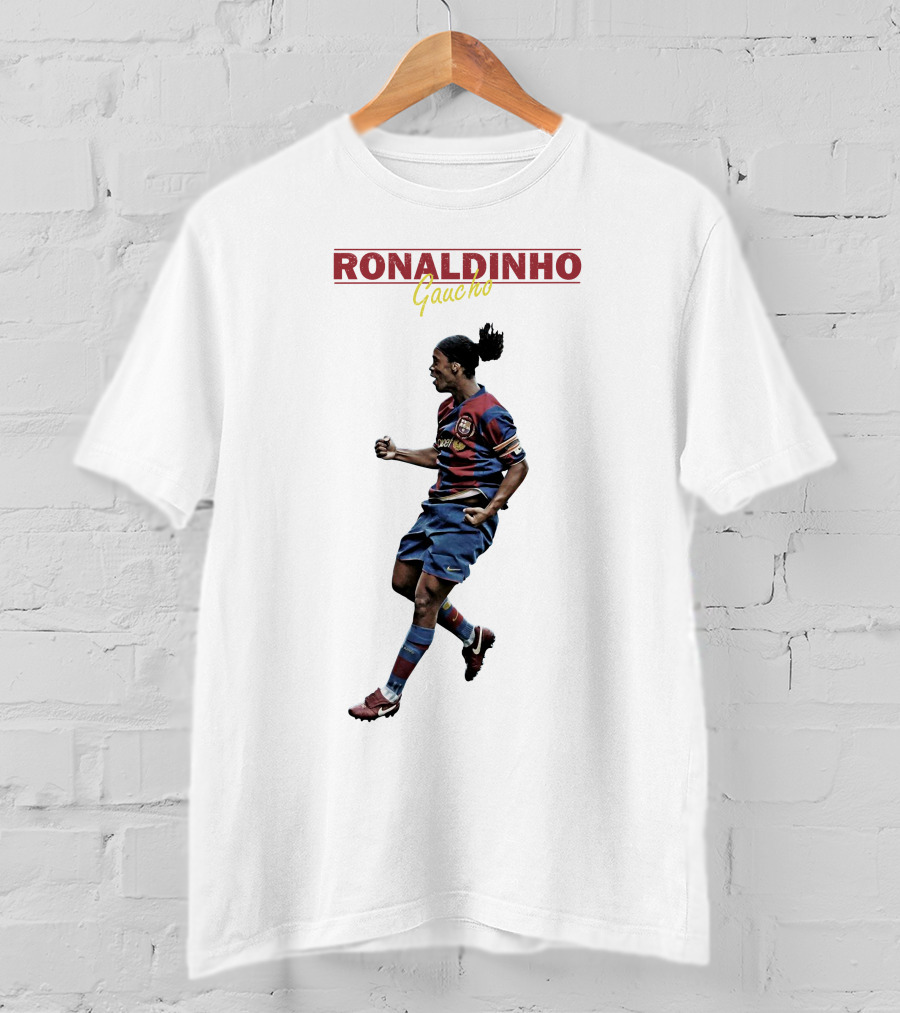 Ronaldinho Gaúcho Barcelona Soccer Legend T-Shirt