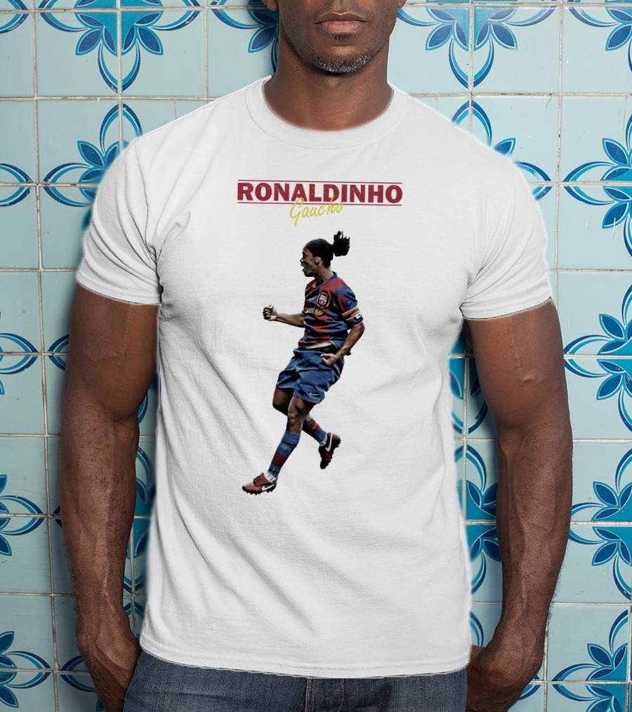 Ronaldinho Gaúcho Barcelona Soccer Legend T-Shirt