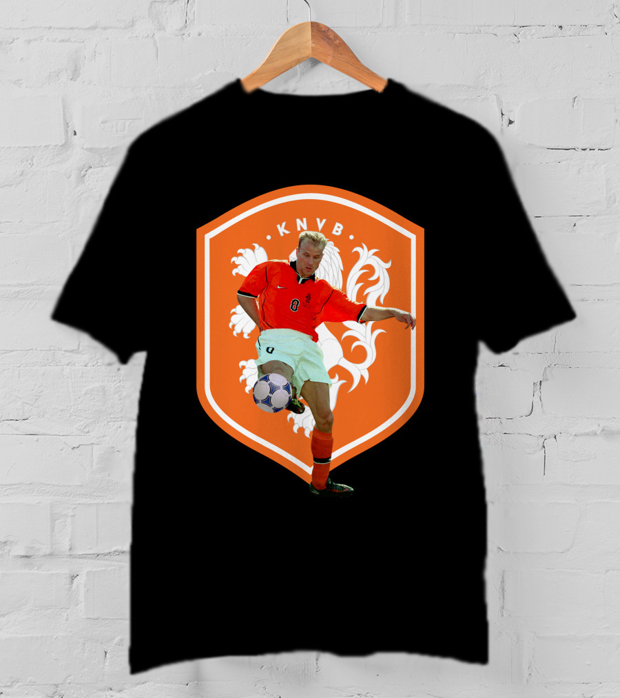 Dennis Bergkamp KNVB Oranje Soccer Legend T-Shirt