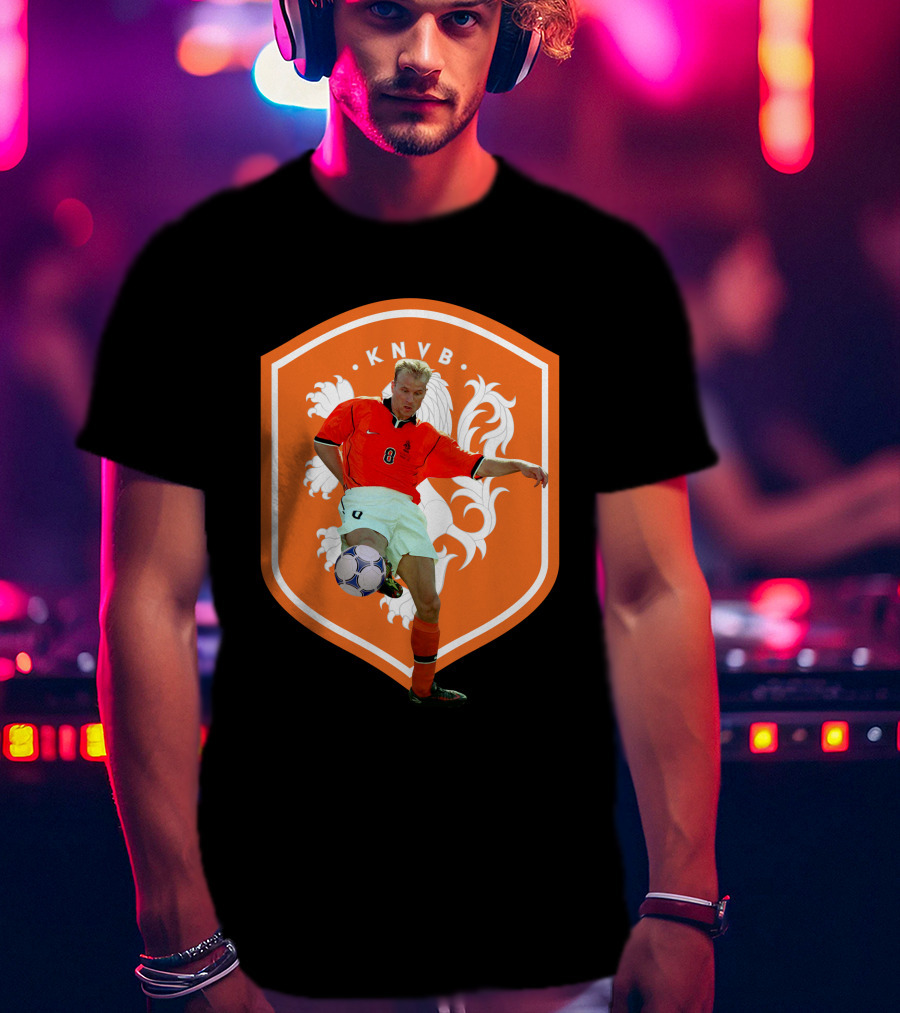 Dennis Bergkamp KNVB Oranje Soccer Legend T-Shirt