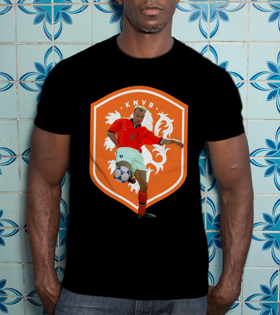 Dennis Bergkamp KNVB Oranje Soccer Legend T-Shirt