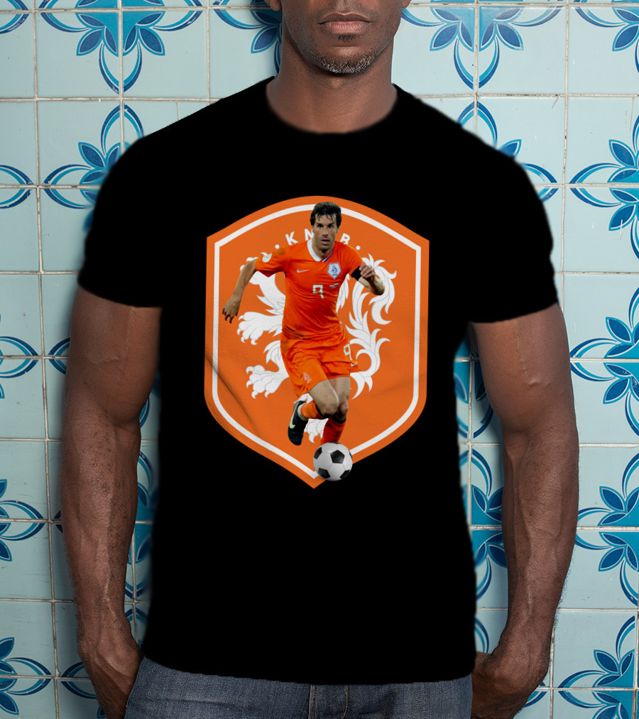 KNVB Ruud Van Nistelrooy Dutch Soccer Legend T-Shirt