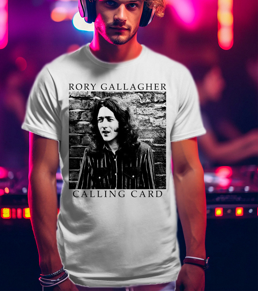 Rory Gallagher Calling Card T-Shirt